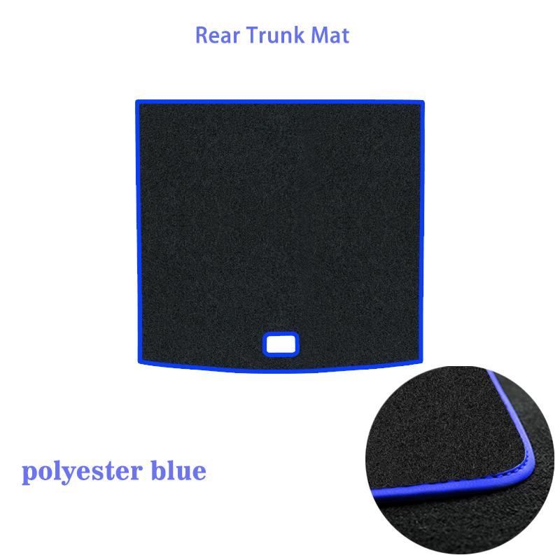 Rear Trunk Mats For Skoda Enyaq IV RS 2020 2021 2022 2023 Boot Cargo Liner Tray Trunk Luggage Floor Carpet Pads Auto Accessories