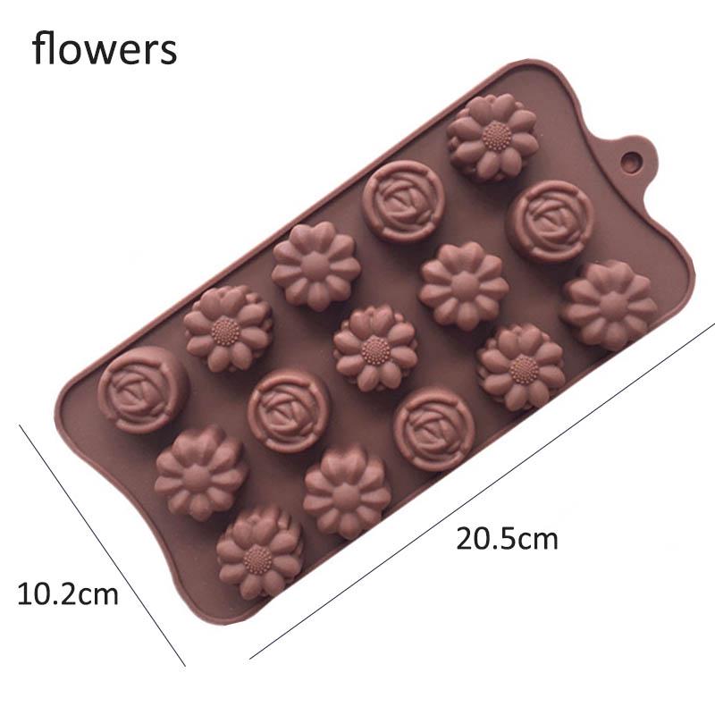 Пищевые аксессуары для выпечки, кухонные гаджеты, форма для печенья, торта, нетоксичная силиконовая форма для шоколада