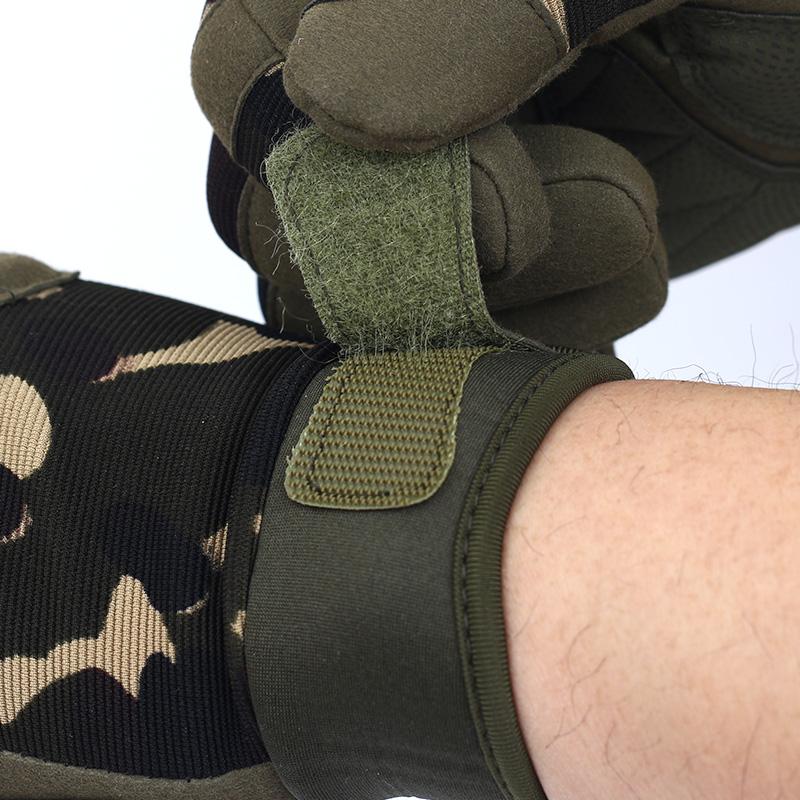 Gloves Men Outdoor Hunting Hiking Climbing Sports Anti-skid Cycling Full Finger Mittens Women