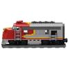 Heavy Duty Passenger Locomotive Railway Track Bricks Santa Fe Super Chief Trains Building Blocks Set for Kids Adults Toys