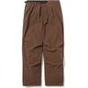 Snow Peak Airo Pants Унисекс Длинные брюки Коричневый Средний Pt 26su017