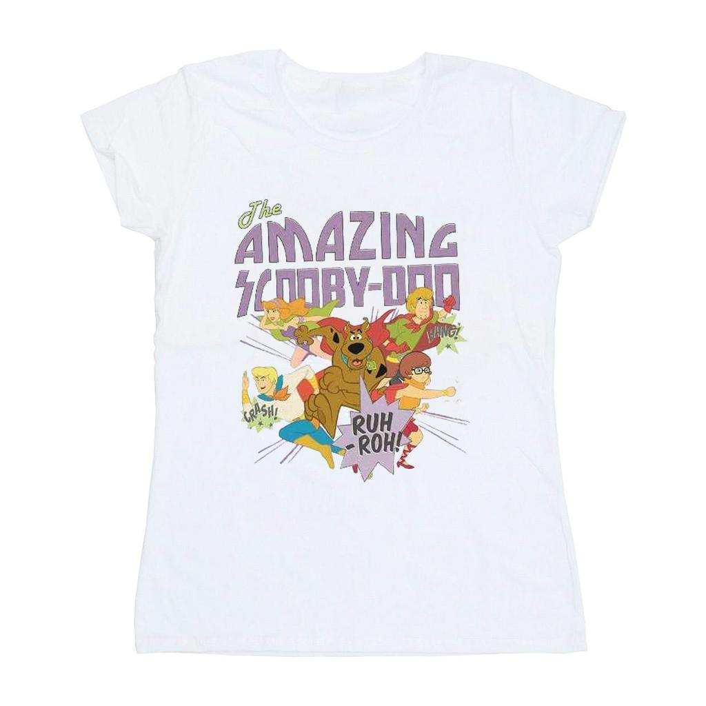 Scooby Doo Womens/Ladies The Amazing Scooby Cotton T-Shirt