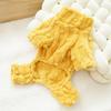 Pet Clothes Turtleneck Design Winter Pet Clothing Cozy Winter Dog Pajamas Plush Turtleneck Sweater Fleece for Small for Boy