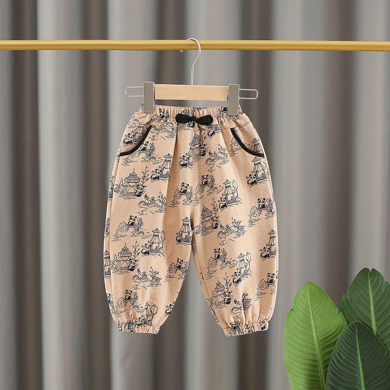 Children's Mosquito Repellent Pants Summer Thin Fit Outer Pants Lantern Pants