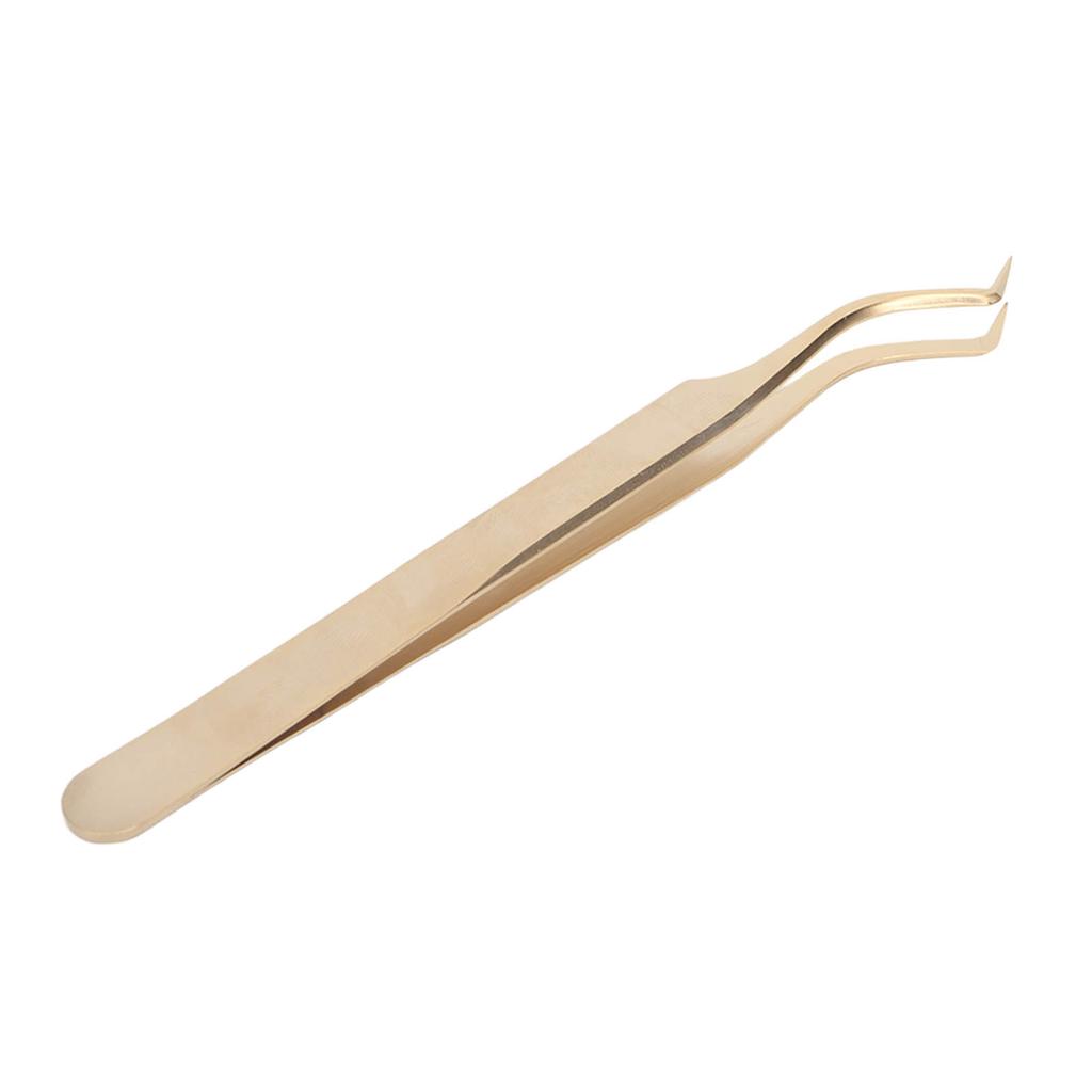 Пинцет для наращивания ресниц из нержавеющей стали, точный, с высокой твердостью, профессиональный пинцет для ресниц