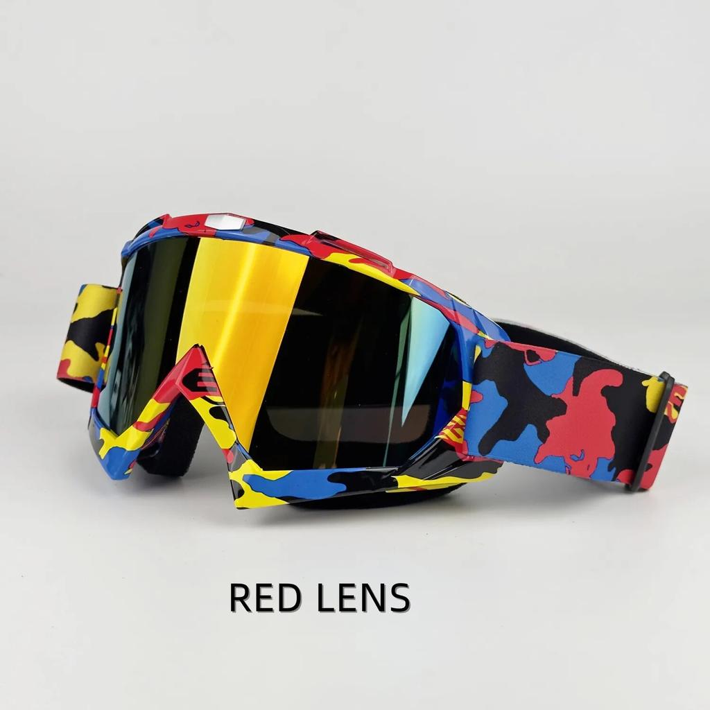 Мотоциклетные очки для мужчин, солнцезащитные очки для мотокросса, защитные защитные MX, очки для шлема ночного видения, винтажные очки для вождения