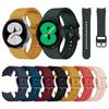 Силиконовый ремешок для часов Samsung Galaxy Watch 7 6 4 / Watch 5 40 мм 44 мм ремешок для часов Watch 4 Classsic 42 мм 46 мм / Watch 5 Pro