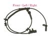 1 Kit  ABS Wheel Speed Sensor W/ Connector Front Left or Right Fits: Dodge Jeep