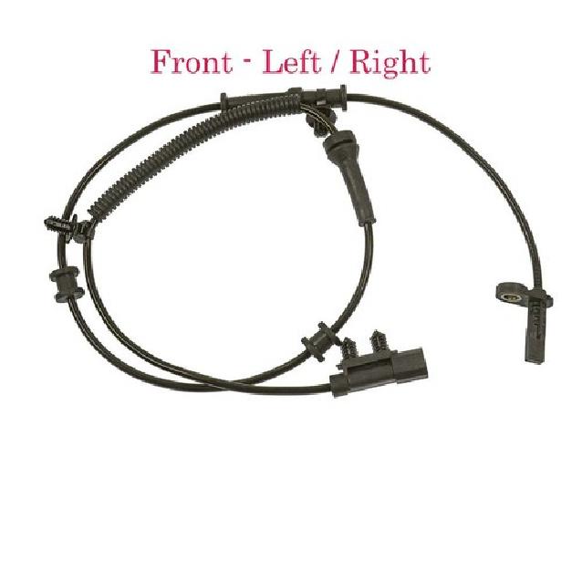 1 Kit  ABS Wheel Speed Sensor W/ Connector Front Left or Right Fits: Dodge Jeep