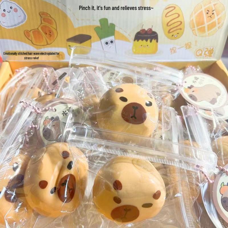 Креативная игрушка-мялка оранжевого цвета: Снятие стресса и помощь в декомпрессии