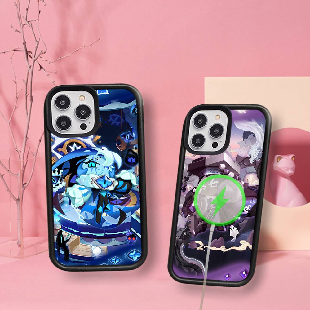 Магнитный беспроводной чехол для телефона Cookie Run Kingdom для iPhone 17 16 15 14 13 12 11 Pro Max Plus Mag Чехол для телефона