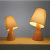 belaDESIGN Table Lamp, Indirect Lighting, Made in Germany, Beech Wood, Natural Wood, Dimmable, LED Compatible, USB Powered (Height 26cm)