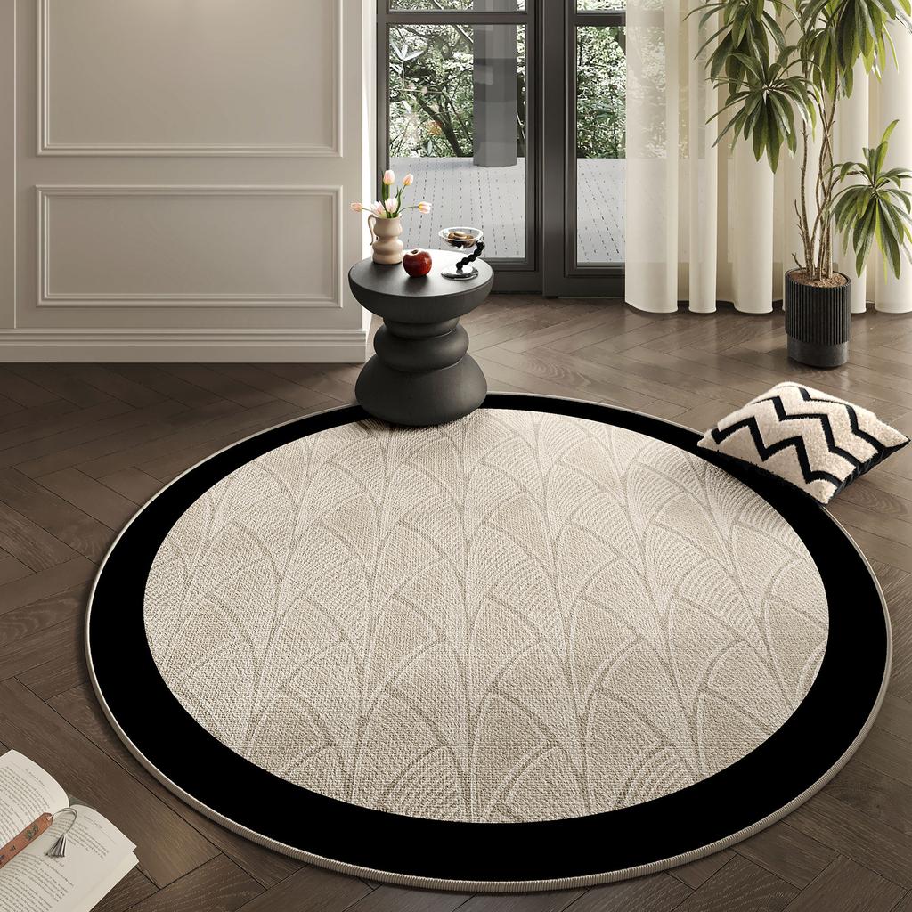 Living Room Carpet Dirt Resistant Easy To Maintain Modern Simple Non Slip Mat Easy To Maintain Circular Carpet