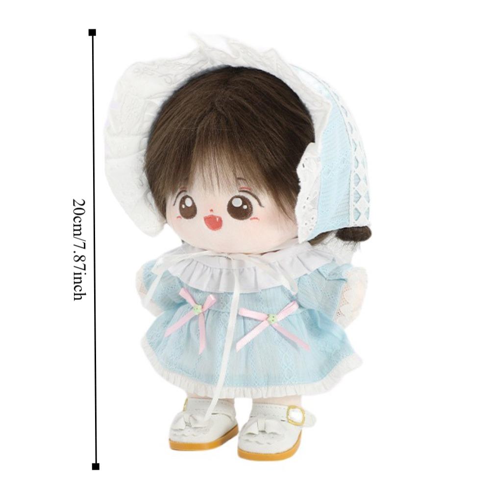 Bow Skirt Cotton Doll's Clothes Lace Plush Doll Clothes 20cm Cotton Doll Clothes 20cm Cotton Doll