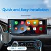 Portable Car Screen High Definition 10Inch Wireless Carplay Android Auto Touch Display with AR Audio and GPS Navigation System