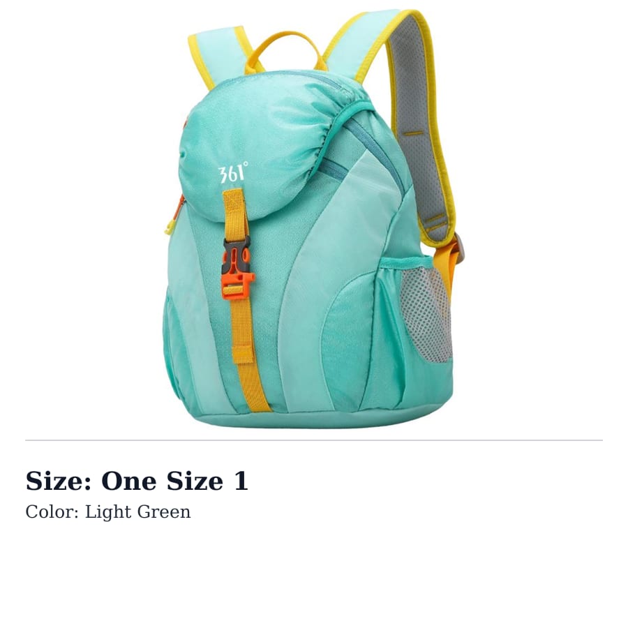 361 Oxford Backpack Regular Kids' Light Green 622537519-2