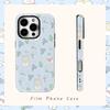 Снежный кроликДля Магнитного Чехла Телефона для IPhone 17 16 15 14 13 Pro Max Plus Одиночный Двухслойный Прочный Чехол