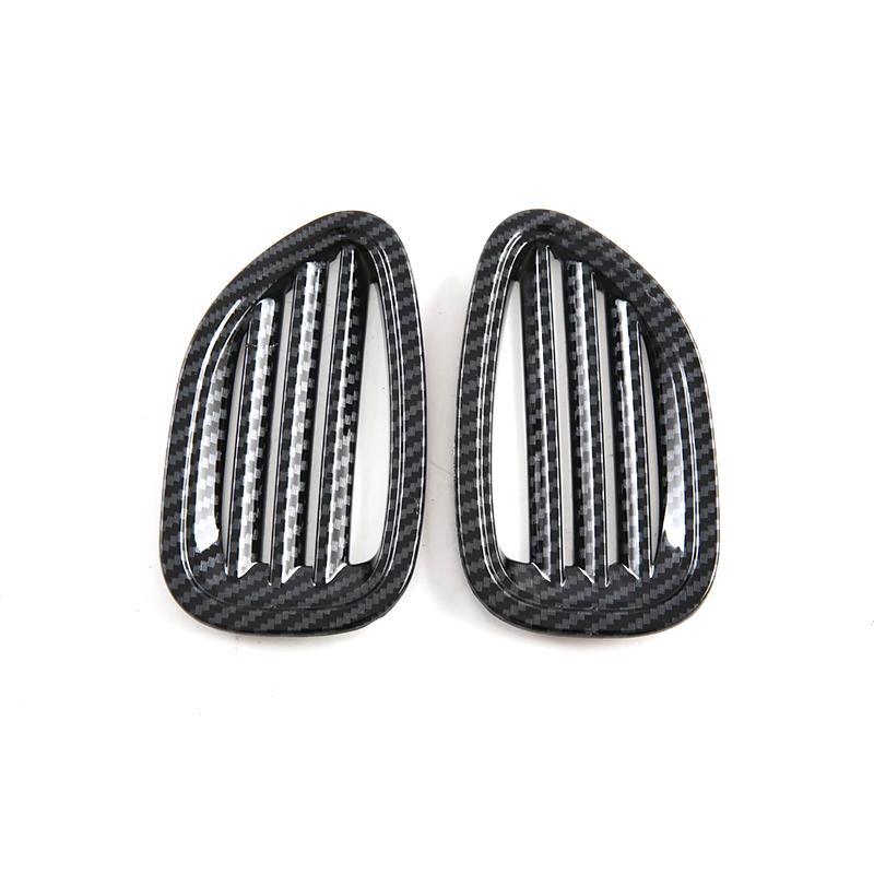 2 Pc Front Upper Air Vent Outlet Cover Trim For BYD Sealion 7 Sea lion 07 EV 2024 2025 Car Accessories