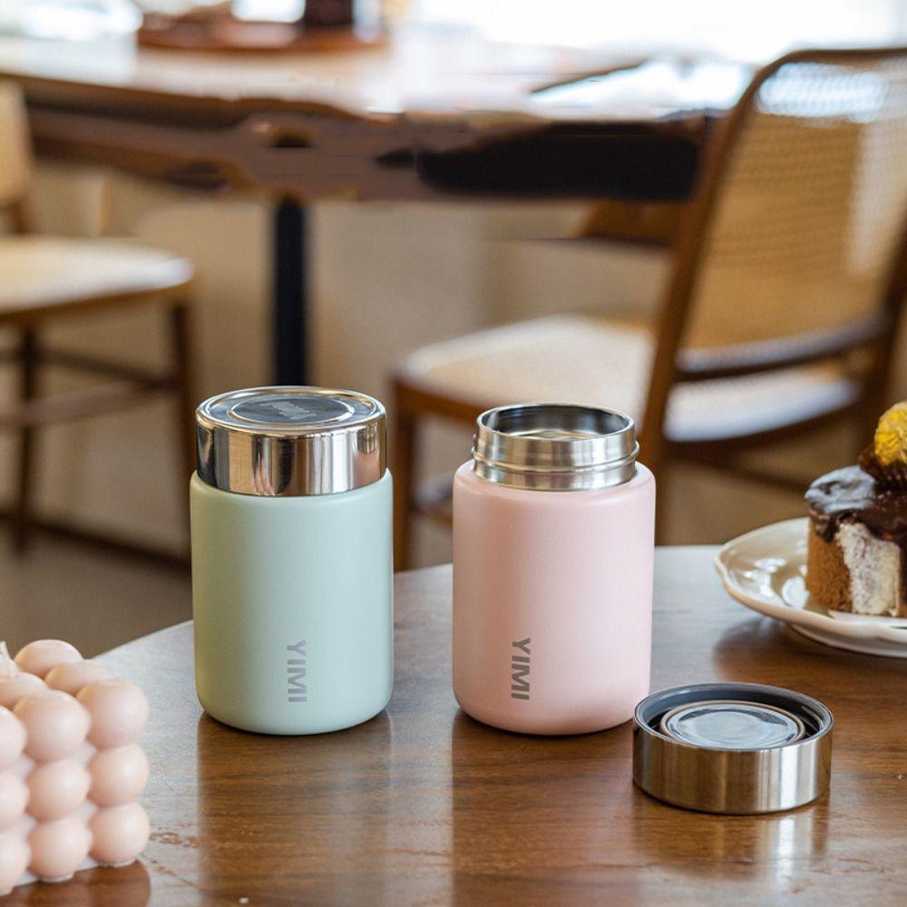 316 Stainless Steel 230ml Portable Vacuum Flask Leak Proof Mini Thermal Water Bottle Porridge Soup