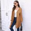 Women's Autumn and Winter Woven Loose Casual Coat Sweater