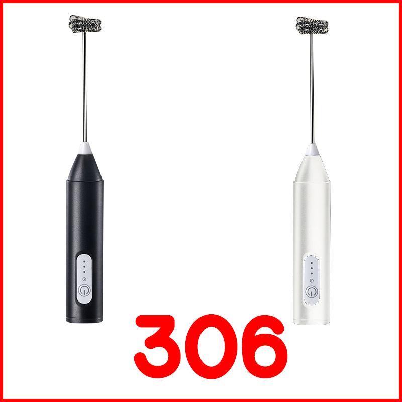UPGRADED Electric Coffee Frother/MILK Whisk+Egg Beater MINI Food Blender USB Rechargeable Handheld Three Speeds Espresso Tools