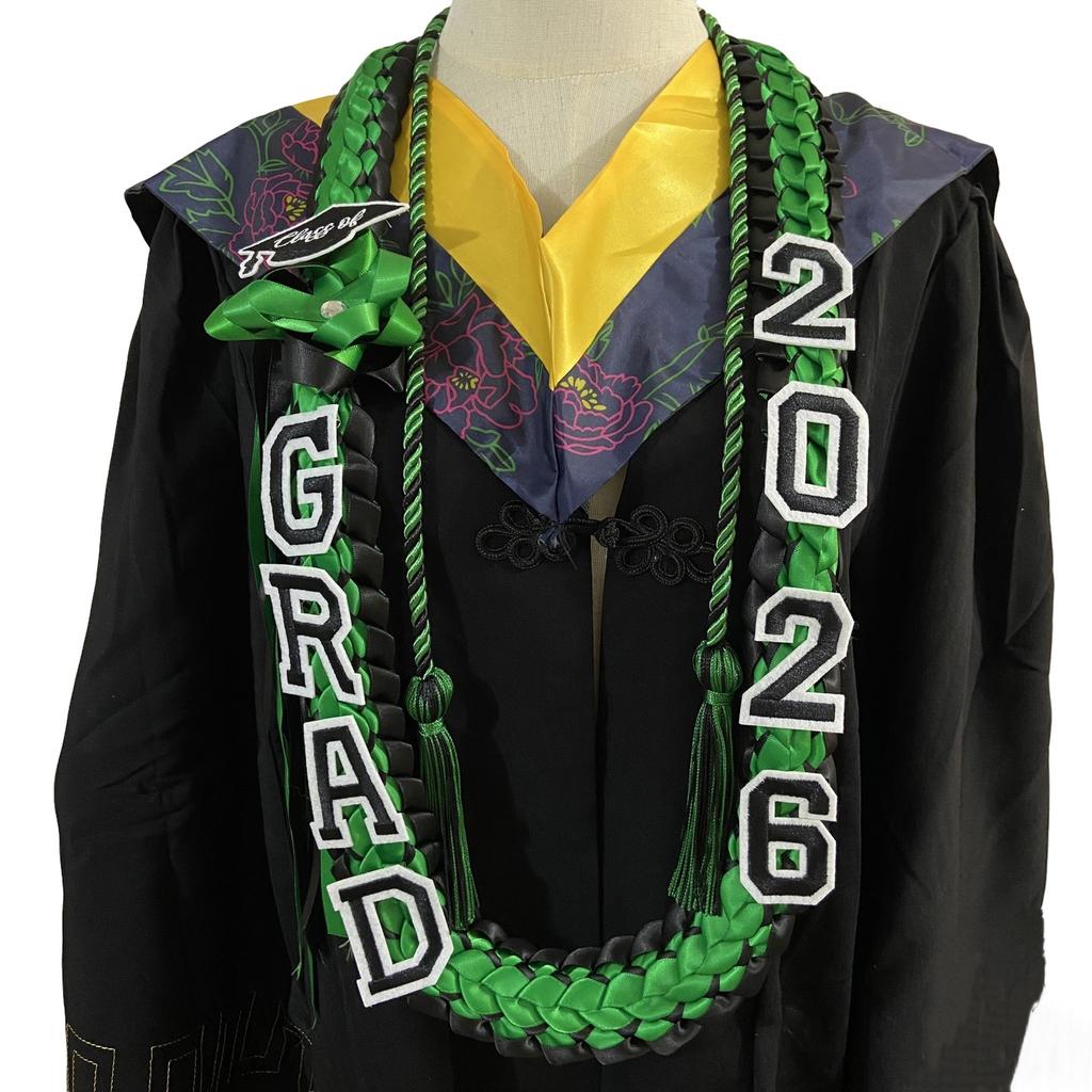 2026 Graduation Ceremony Award Garland Wide Double Layer Graduation Honor Cord Combination
