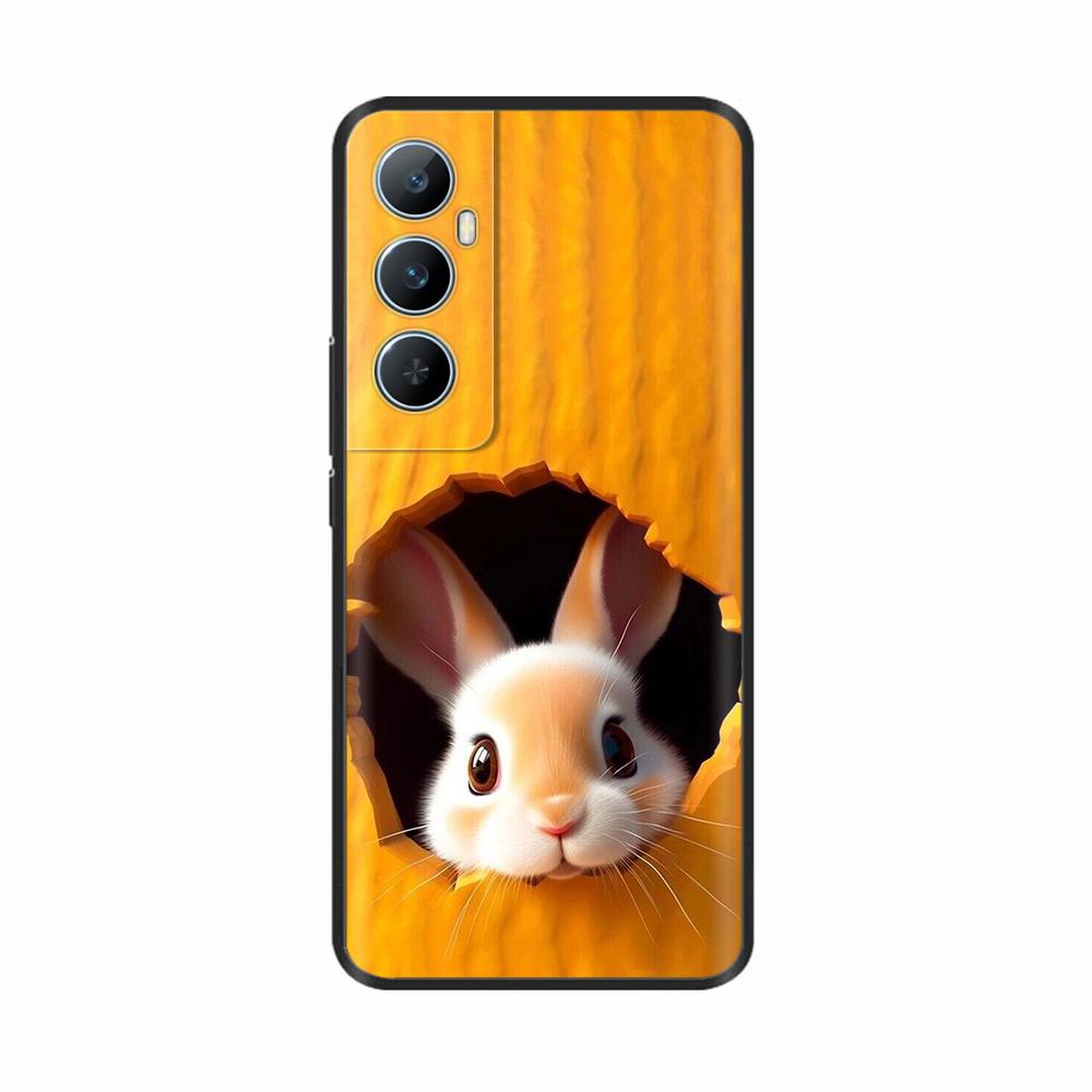 Для Realme C65 4G C 65 RealmeC65 6.67" 2024 Силиконовый Чехол для Телефона Милый Цветок Легкий Чехол для Oppo Realme C65 Чехлы Оболочка