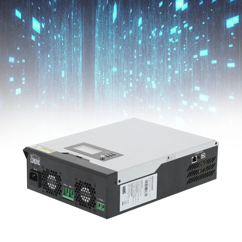 Солнечный гибридный инвертор из алюминиевого сплава, чистый синус, все для домашнего использования, 230 В переменного тока