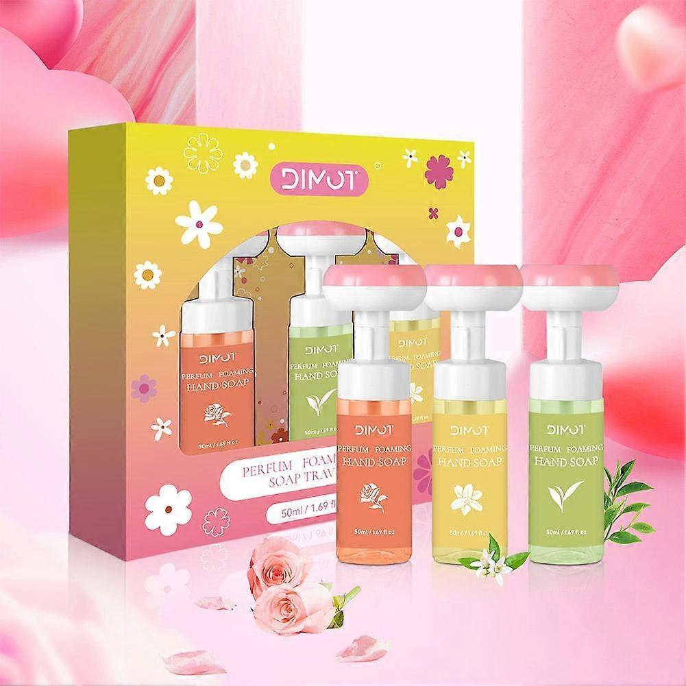 DIMOT  Perfume Foaming Hand Wash Set-3*50ml
