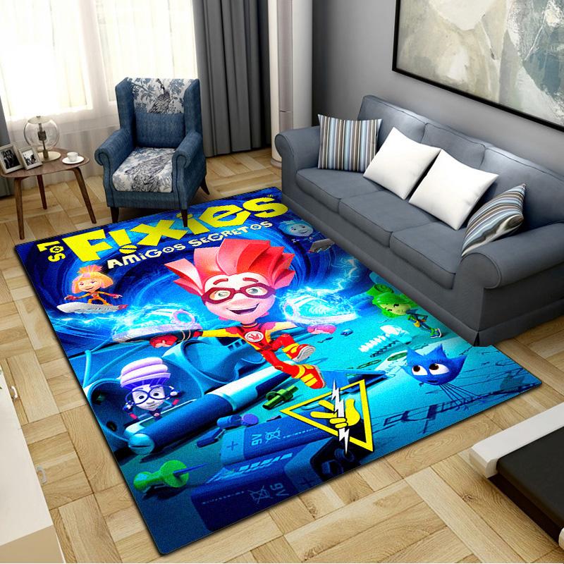 The Fixies Carpet Rug for Living Room Bedroom Home Sofa Decoration,Kids play Non-slip Floor Mat