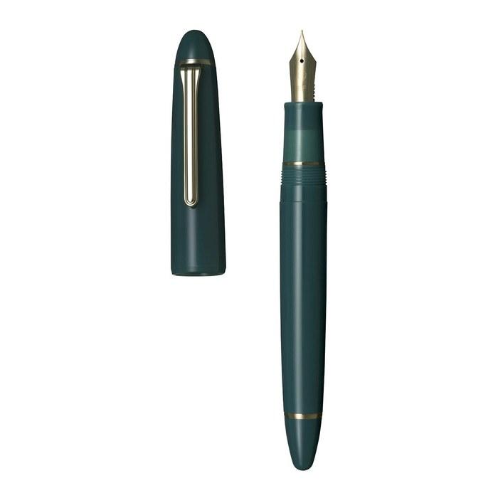 Sailor Pro Fit Casual L Золотая отделка Прозрачно-зеленый Экстратонкое перо 11-0820-160
