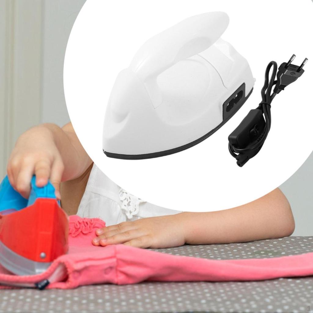 Мини-утюг для рукоделия, стандарт ЕС, детские проекты ручной работы, поделки своими руками, белый
