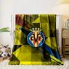 Yellow Geometric CVF Logo Pattern for all seasons blanket lunch break throw gift