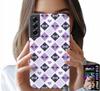 Etui Do Samsung Galaxy S22 Plus - Modne Serca Kokardki Kokarda + Szkło