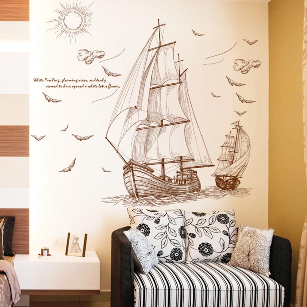 Водонепроницаемая наклейка для декора стен