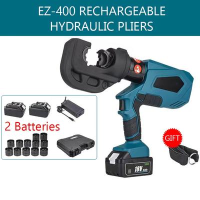 EZ-300/EZ-400 Перезаряжаемые гидравлические клещи Портативные электрические гидравлические клещи для обжима Заряжаемый обжимной инструмент