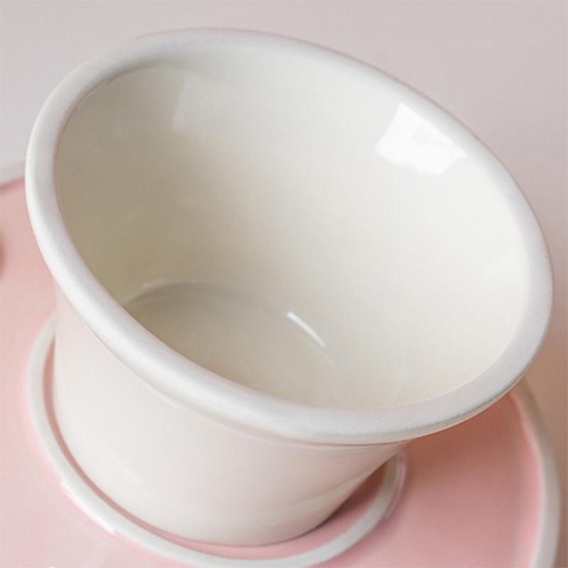 Керамическая приподнятая миска для медленного кормления питомца, защищает шейные позвонки, товары для питомцев