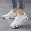 Ladies Spring New Waterproof Leather Soft Sole Casual Sports Shoes Sports Light and Comfortable Running Shoes