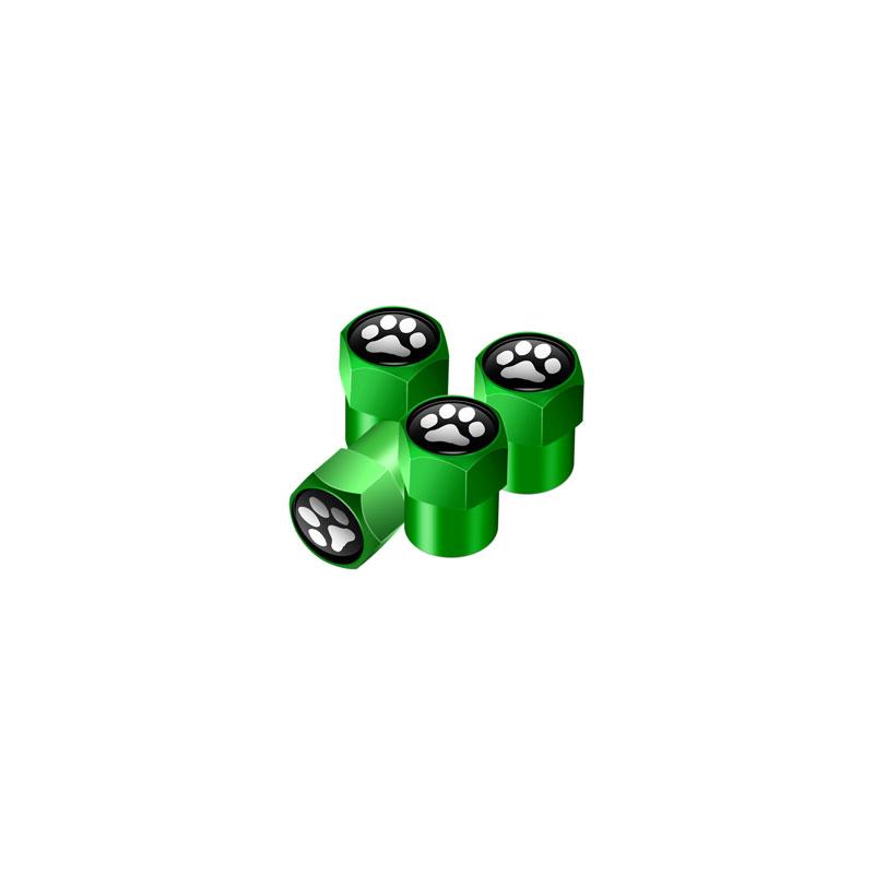 4 шт., креативный дизайн, лапа, 3D животное, собака, кошка, медведь, отпечатки ног, эмблема, колесо автомобиля, колпачки для клапанов, чехол для штока, пылезащитные колпачки, декор