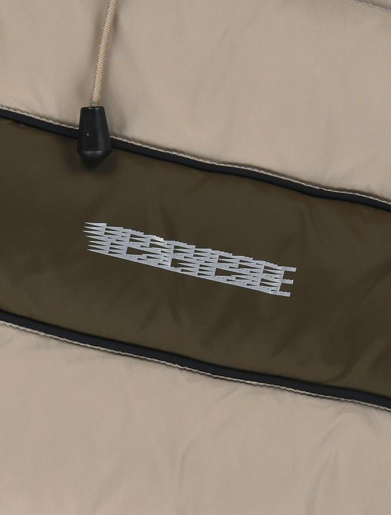Yeseyesee Paneled Down Jacket Beige