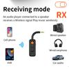 3.5mm Aux Bluetooth 5.4 Receiver Transmitter 2-in-1 Wireless Audio Adapter for TV Headset Car Radio Flight Mp3 Player Speaker