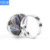Natural Abalone Shell Beads Finger Ring Reiki Seashells Adjustable Ring