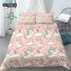 Home Living Luxury 3D Cartoon Unicorn Print 2/3Pcs Soft Duvet Cover PillowCase Bedding Sets Kids Queen and King EU/US/AU Size
