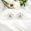 Sky Blue Topaz Gemstone 925 Silver Jewelry Handmade Trendy Stud Earrings 0.5" EE-157-12