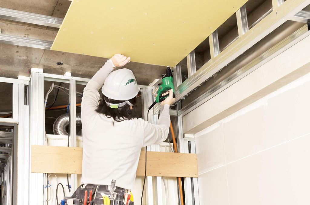 Драйвер платы HiKOKI AC100V Бесщеточный двигатель с муфтой Винт для гипсокартона 4 мм Корпус Белый Многопластинчатый Цвет W4SE2(W)