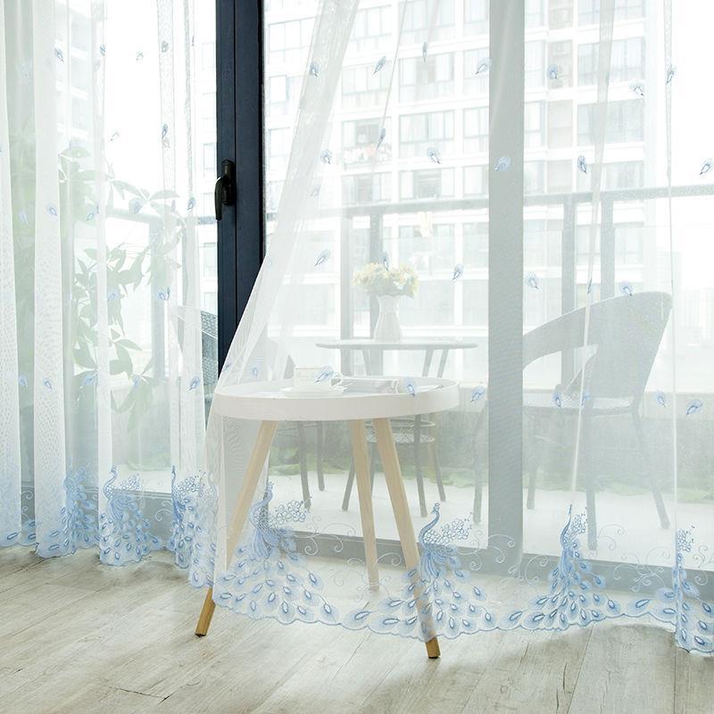 Французские роскошные бархатные тканевые шторы для спальни, тюль с цветочной вышивкой для гостиной, балдахин для виллы, украшение дома на заказ