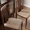 Breathable Linen Chair Seat Cushion Non-Slip Thick Memory Sponge Padded Pad Comfortable Square Chair Cushion For Dining & Office