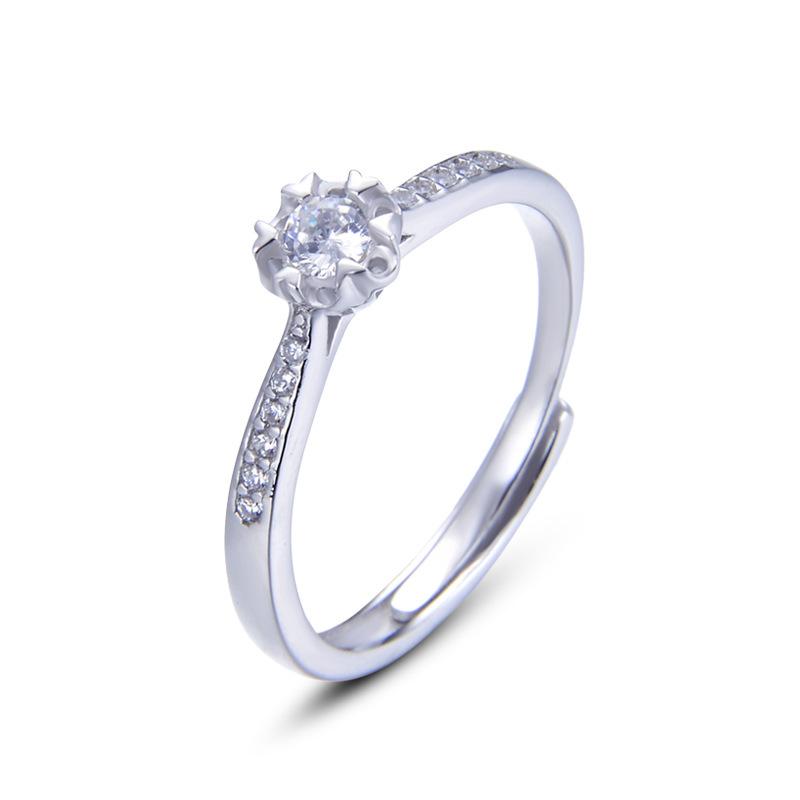 Классическое кольцо Lindon из стерлингового серебра 925 пробы с цирконом, женские ювелирные изделия, свадебный подарок для вечеринки