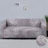 Sofa Covers Texture Pattern For Living Room Spaces All-Inclusive Elastic Chair Couch Corner Sectional Sofa Cover Furniture Slipcover