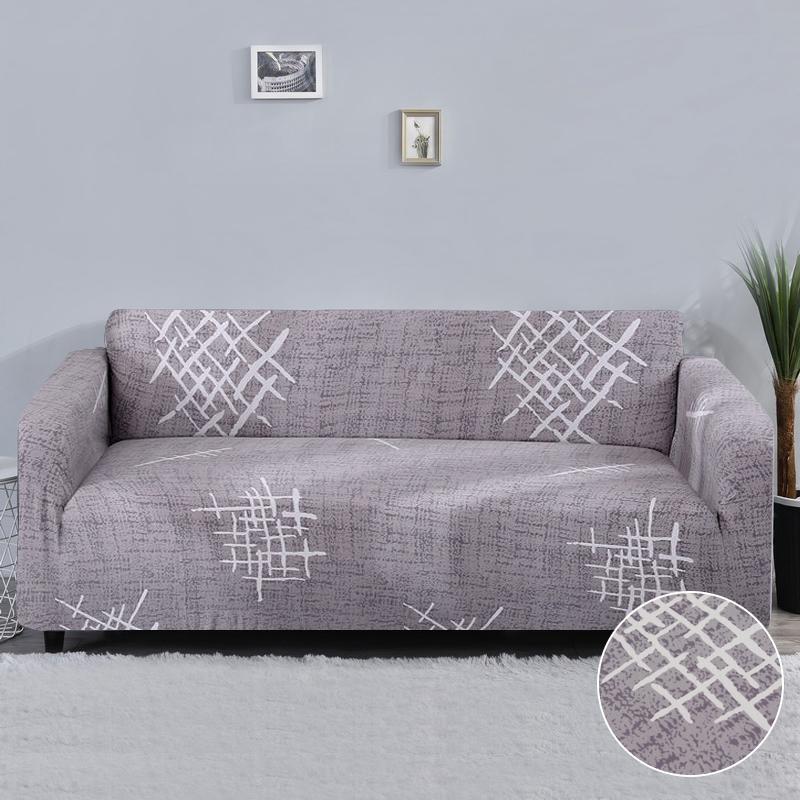 Sofa Covers Texture Pattern For Living Room Spaces All-Inclusive Elastic Chair Couch Corner Sectional Sofa Cover Furniture Slipcover
